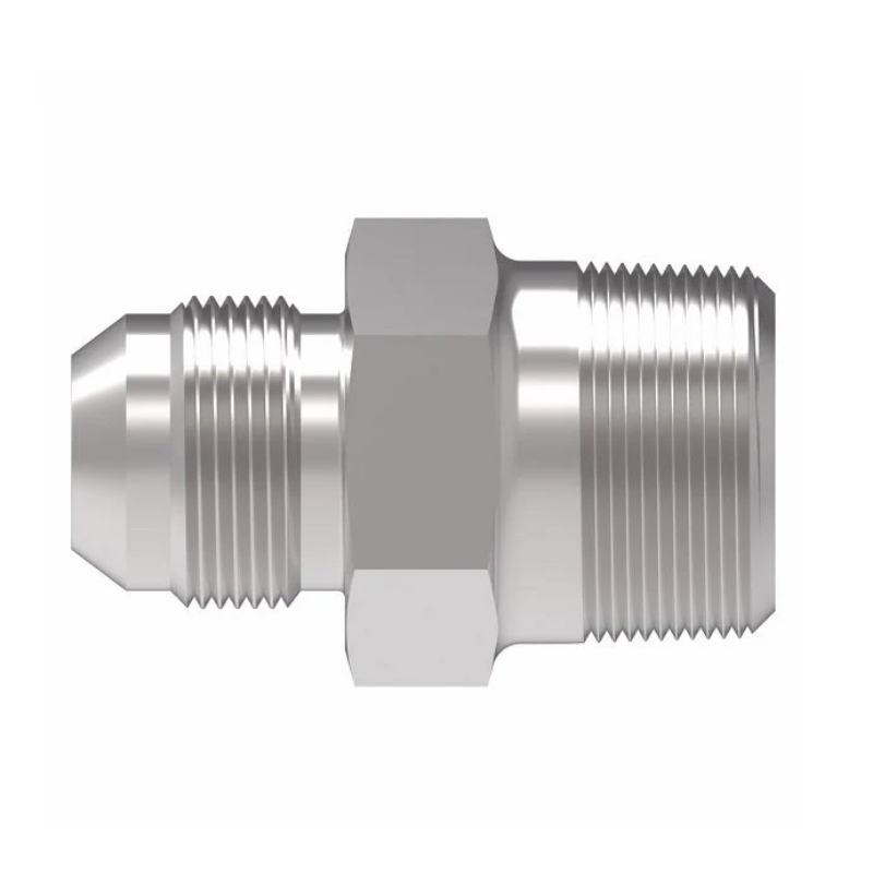 AEROQUIP 2021-16-16 1 MNPT to 1 JIC Adapter, Steel