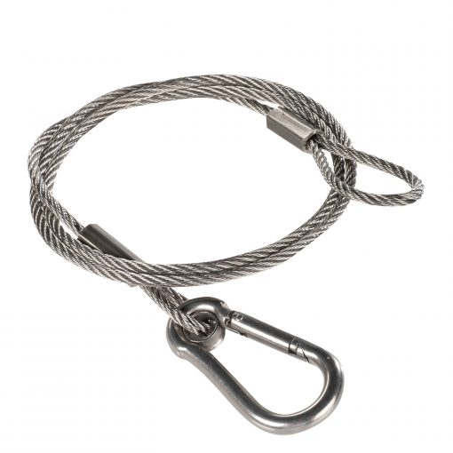 DROPSAFE CABLE CARABINER 1200MM SWL 80KG (7500530) – S014002153001