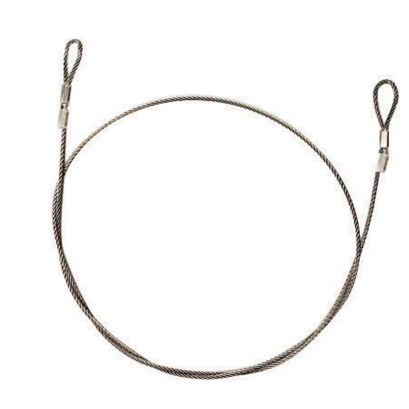 Dropsafe S014002153101 Safety Cable & Carabiner 80kg