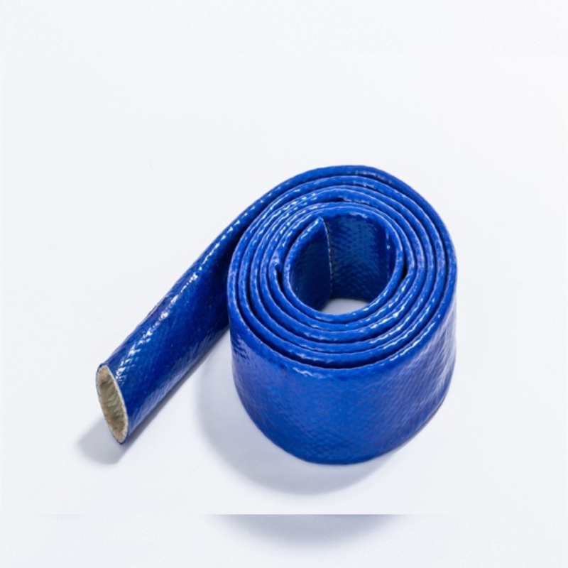 Silicone Coated Fiberglass Hose Fire Sleeve PRFB20 40 1 - REOS Supplies
